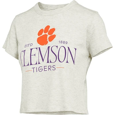 Clemson Pressbox Silverton Danni Semi Fitted Waist Length Tee