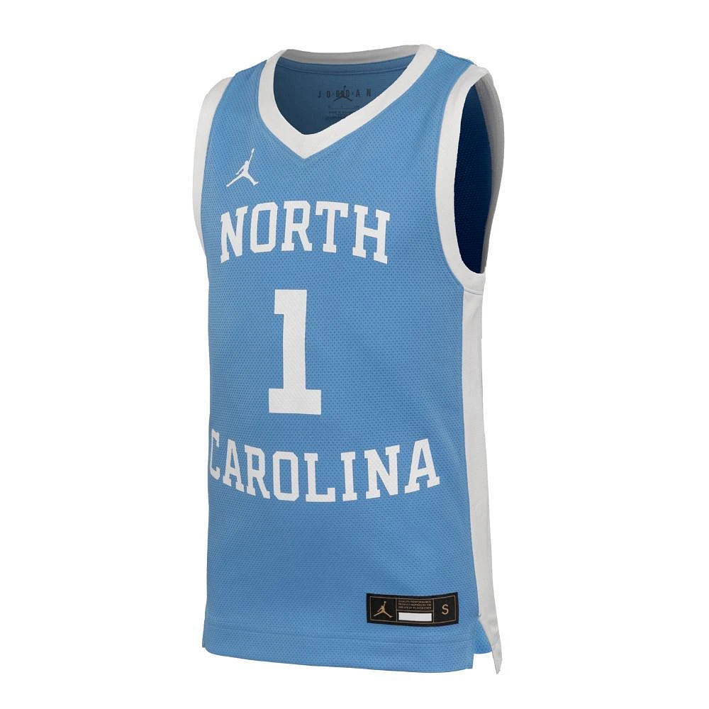 UNC Jordan Brand YOUTH Retro Basketball #1 Jersey