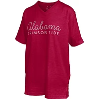 Alabama Pressbox Chain Stitch Pensacola Relaxed Fit V Neck Tee