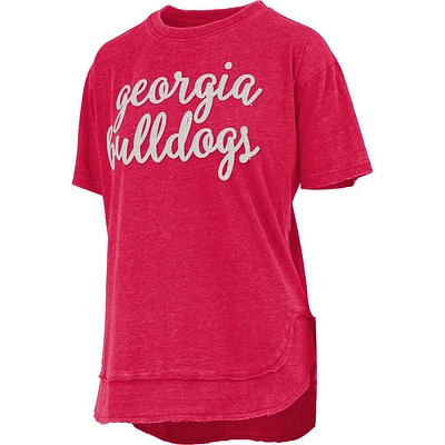 Georgia Pressbox Chelsea Embroidered Chenille Script Tee
