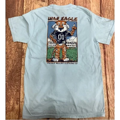 Auburn Watercolor Aubie Comfort Colors Tee