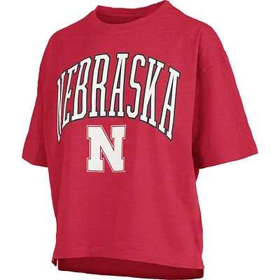 Nebraska Pressbox Nelson Motley Crew Oversized Tee