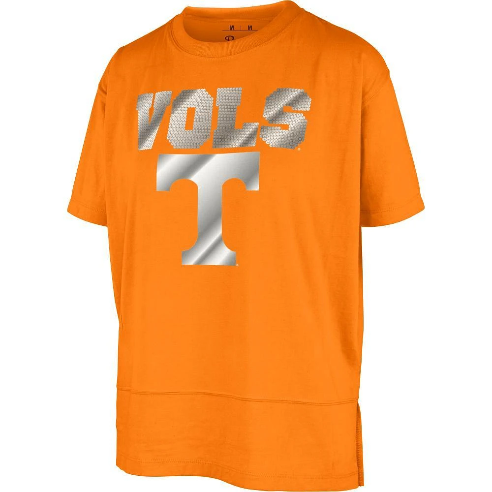 Tennessee Pressbox Teagan Sunshine Sequin and Foil Tee
