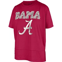 Alabama Pressbox Teagan Sunshine Sequin and Foil Tee