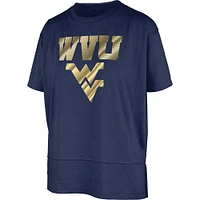 West Virginia Pressbox Teagan Sunshine Sequin and Foil Tee