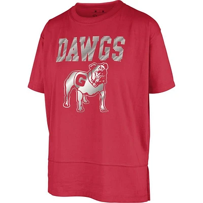 Georgia Pressbox Teagan Sunshine Sequin and Foil Tee