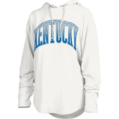 Kentucky Pressbox Redwood San Bruno Long Sleeve Hooded Tee