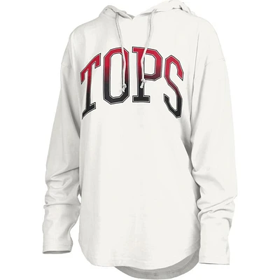 Western Kentucky Pressbox Redwood San Bruno Long Sleeve Hooded Tee