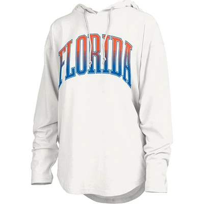 Florida Pressbox Redwood San Bruno Long Sleeve Hooded Tee