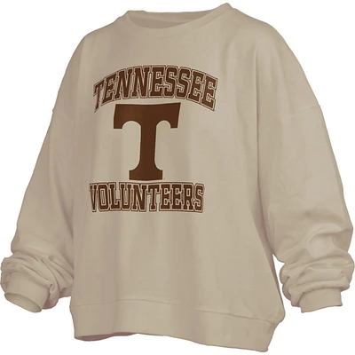 Tennessee Pressbox Hi-Lo Tonal Print Janise Crew