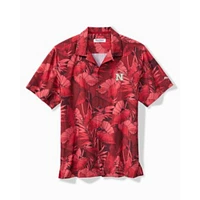 Nebraska Tommy Bahama Coast Nuevo Fronds IslandZone Shirt