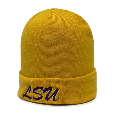 LSU The Game Roll Up Beanie