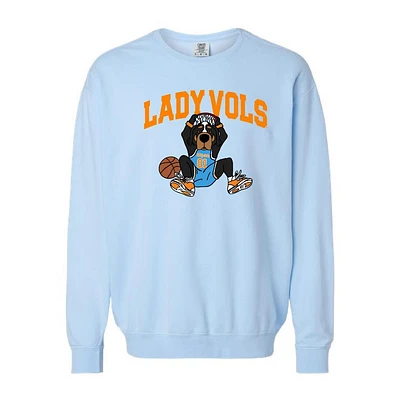 Tennessee Lady Vols Dunking Smokey Comfort Colors Crew