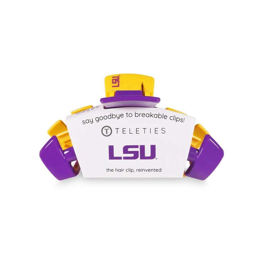 LSU Teleties Medium Hair Clip