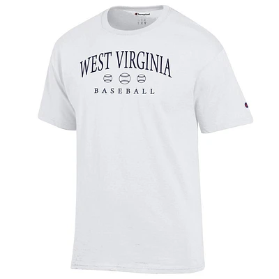 West Virginia Champion Women's Arch Baseball Tee