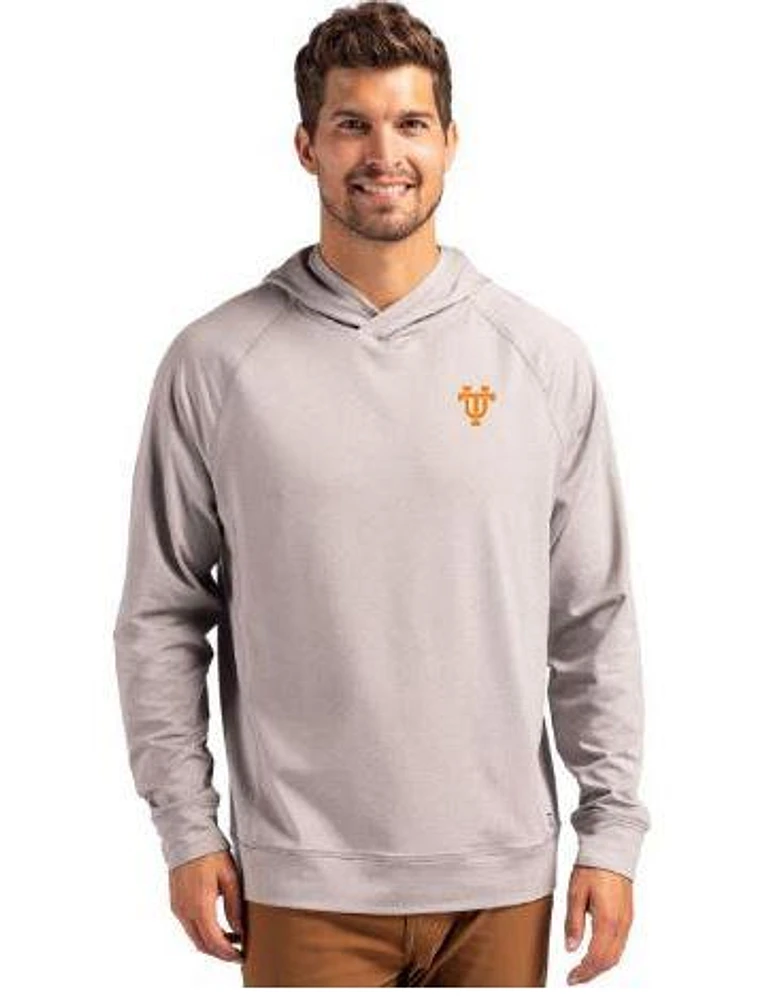 Tennessee Cutter & Buck UT Interlock Adapt Heathered Hoodie