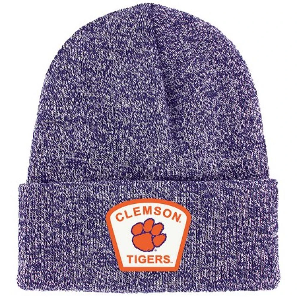 Clemson Marled Cuff Knit Beanie