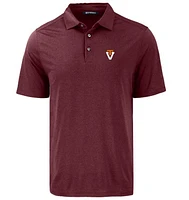 Virginia Tech Cutter & Buck Vault Coastline Comfort Polo