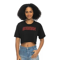 Georgia Zoozatz Boxy Crop Puff Ink Tee