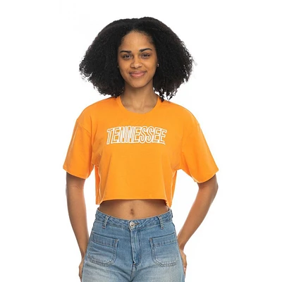 Tennessee Zoozatz Boxy Crop Puff Ink Tee