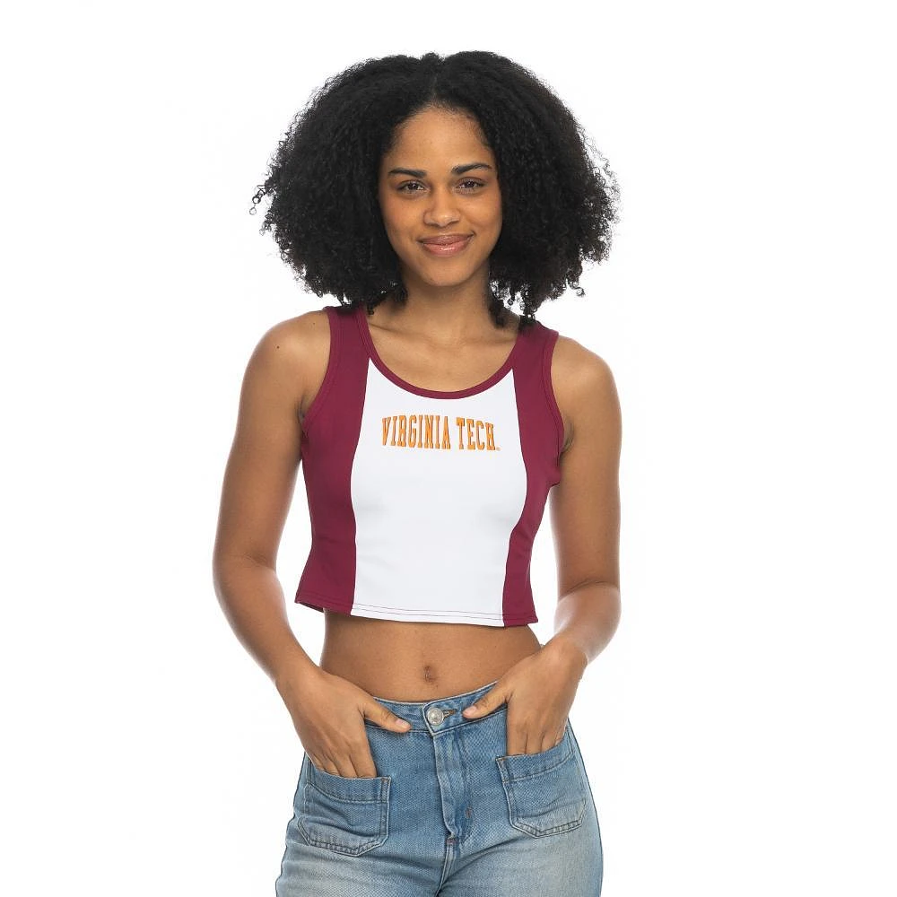 Virginia Tech Zoozatz Colorblock Tank Top