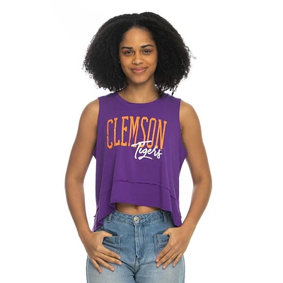 Clemson Zoozatz Flowy Tank Top