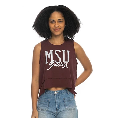 Mississippi State Zoozatz Flowy Tank Top