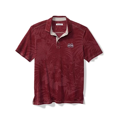 Mississippi State Tommy Bahama Santiago Paradise Polo