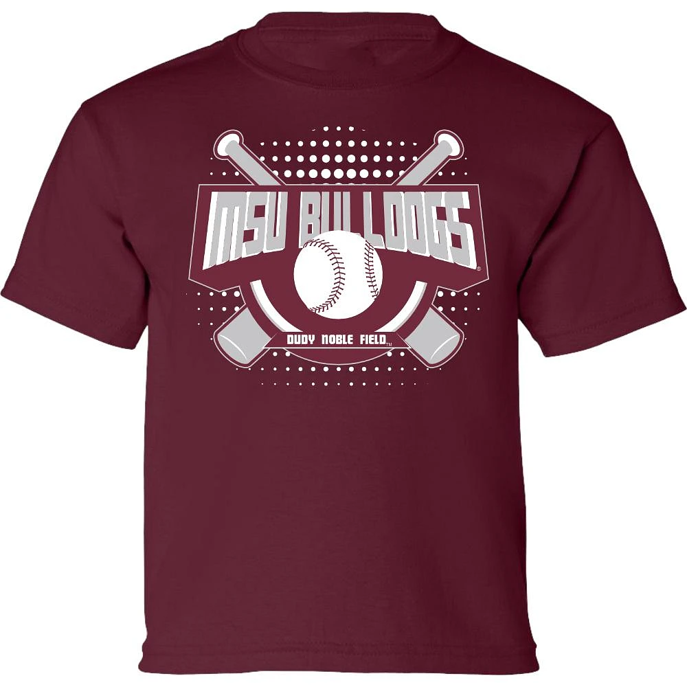 Mississippi State YOUTH Baseball Dotscape Tee