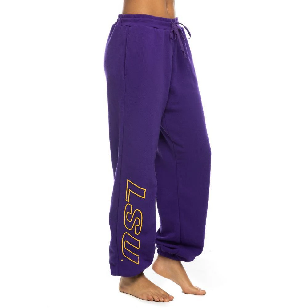 LSU Zoozatz Fleece Jogger Puff Ink Pant