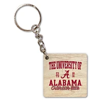 Alabama Scholar Script Keychain