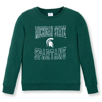 Michigan State Zoozatz YOUTH Fleece Crewneck Sweatshirt
