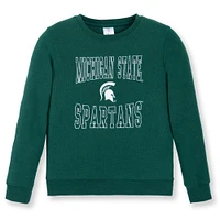 Michigan State Zoozatz YOUTH Fleece Crewneck Sweatshirt
