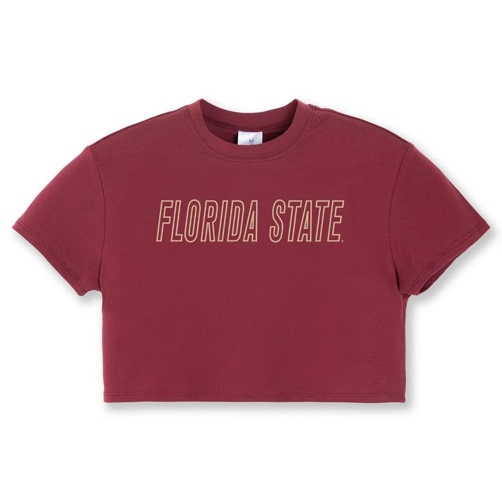 Florida State Zoozatz YOUTH Boxy Crop Tee