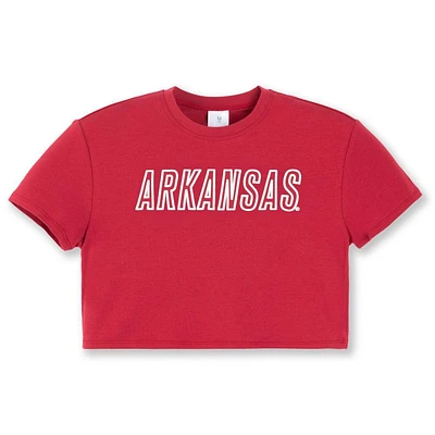 Arkansas Zoozatz YOUTH Boxy Crop Tee