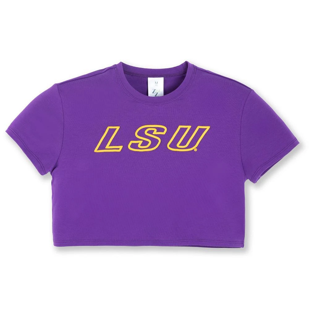LSU Zoozatz YOUTH Boxy Crop Tee