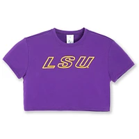 LSU Zoozatz YOUTH Boxy Crop Tee