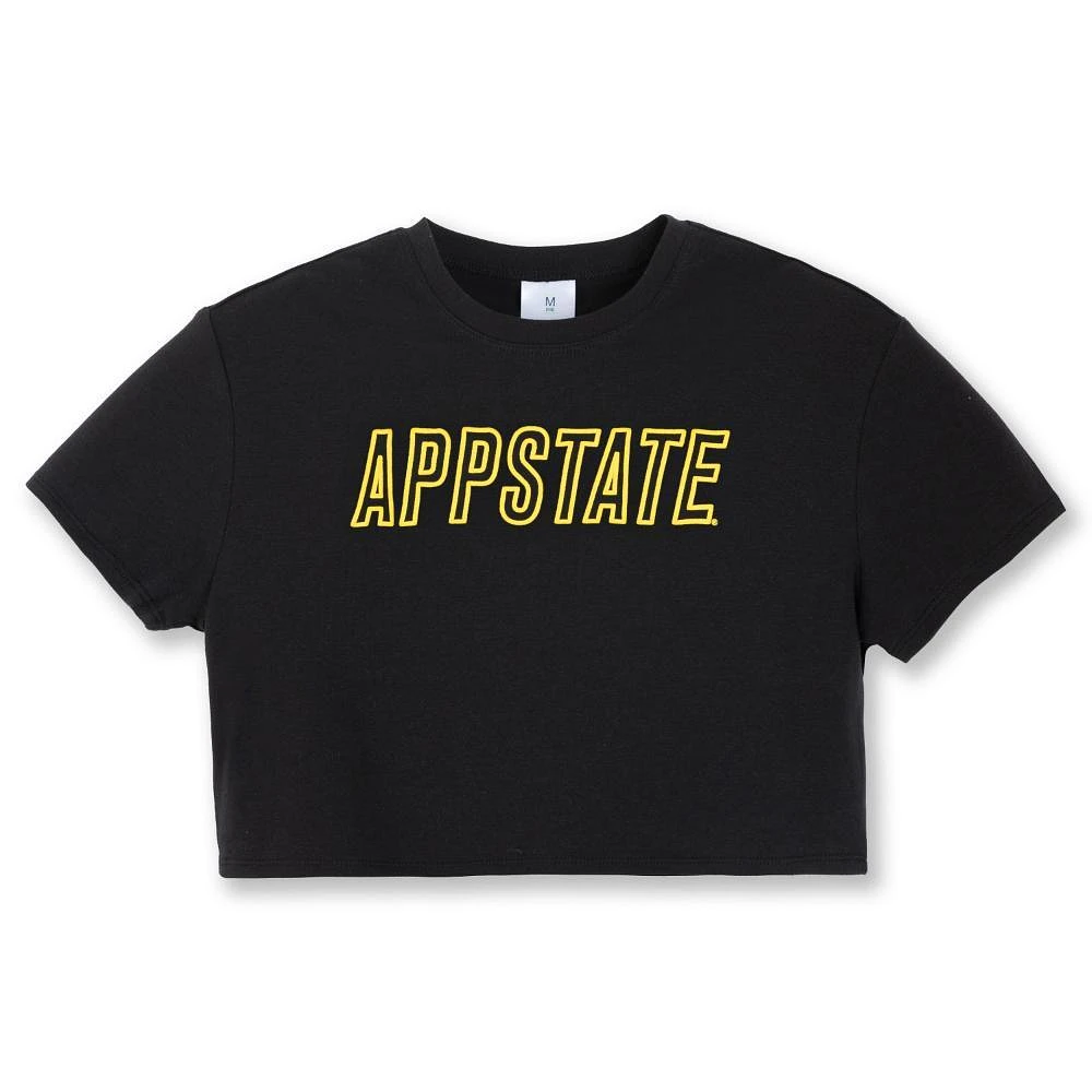 App State Zoozatz YOUTH Boxy Crop Tee