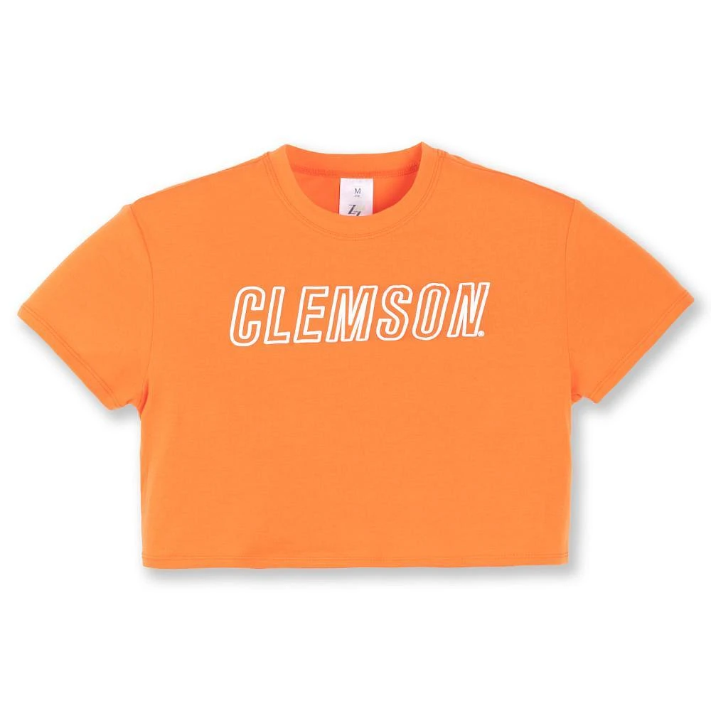 Clemson Zoozatz YOUTH Boxy Crop Tee