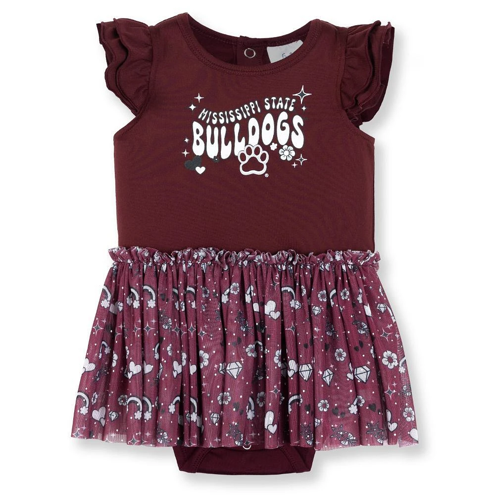 Mississippi State Zoozatz Infant Tutu Onesie