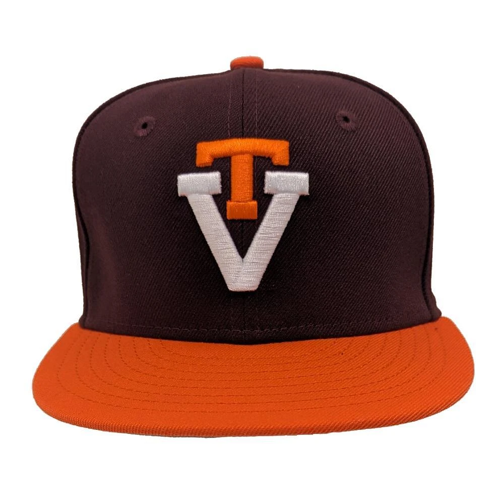 Virginia Tech New Era YOUTH 950 Vault T Over V Snapback Cap