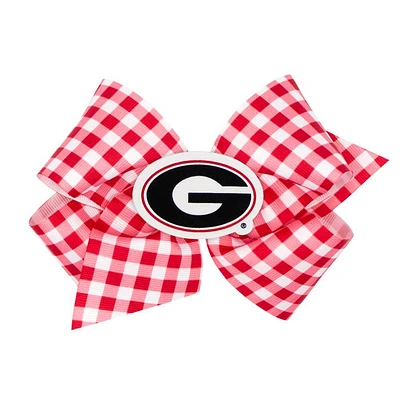 Georgia Wee Ones King Gingham Grosgrain Hair Bow