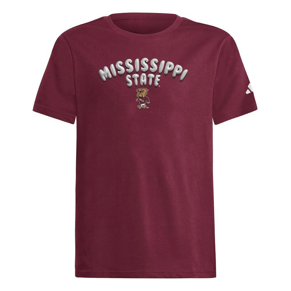 Mississippi State Adidas YOUTH Inflate Fresh Tee