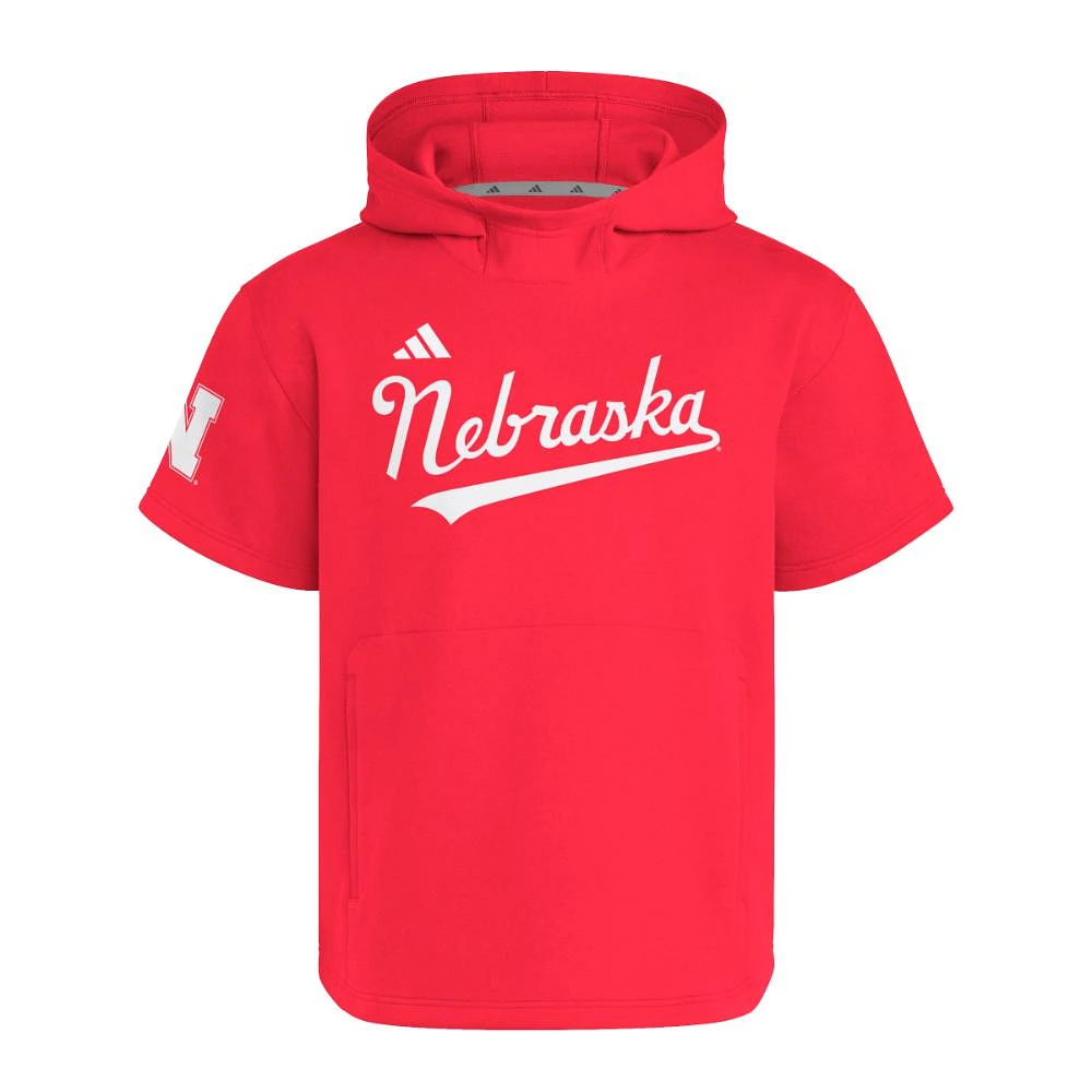 Nebraska Adidas Dugout Hoodie