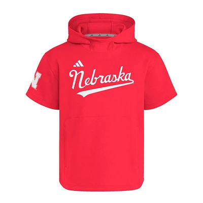 Nebraska Adidas Dugout Hoodie