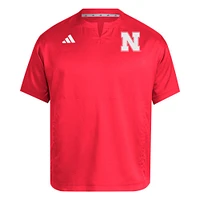 Nebraska Adidas DTG Cage Jacket