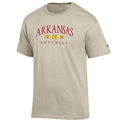 Arkansas Champion Women's Arch Softball Tee