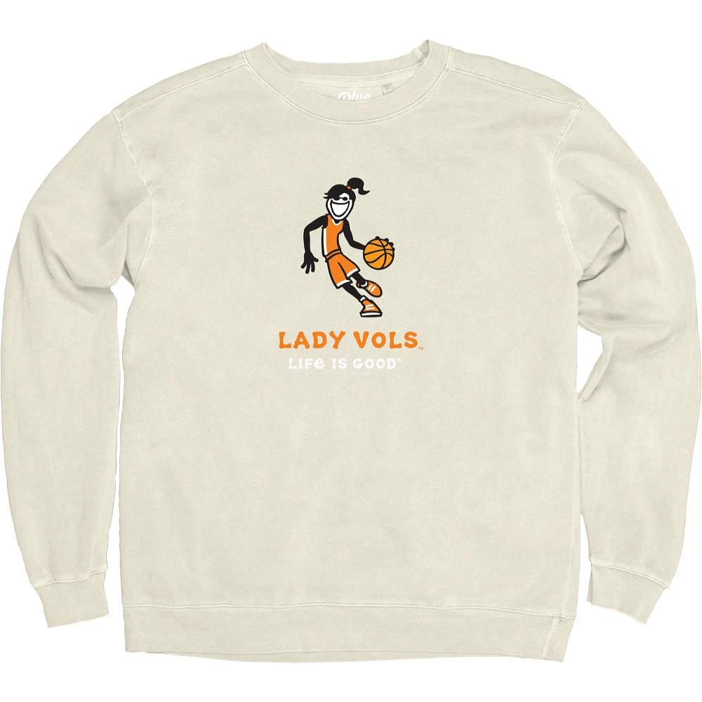 Tennessee Lady Vols Life is Good Jackie Basketball II Crew