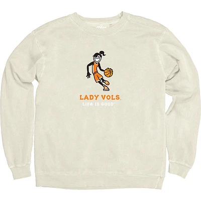 Tennessee Lady Vols Life is Good Jackie Basketball II Crew