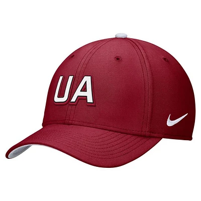 Arkansas Nike Rise Structured Swooshflex Cap